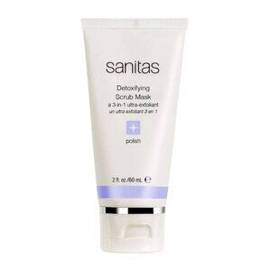 Skin Care Sanitas Detoxifying Scrub Mask a 3 in1 exfoliant 60g 2oz